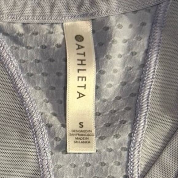 Athleta Light Purple Athletic Tank Top - Picture 2 of 5